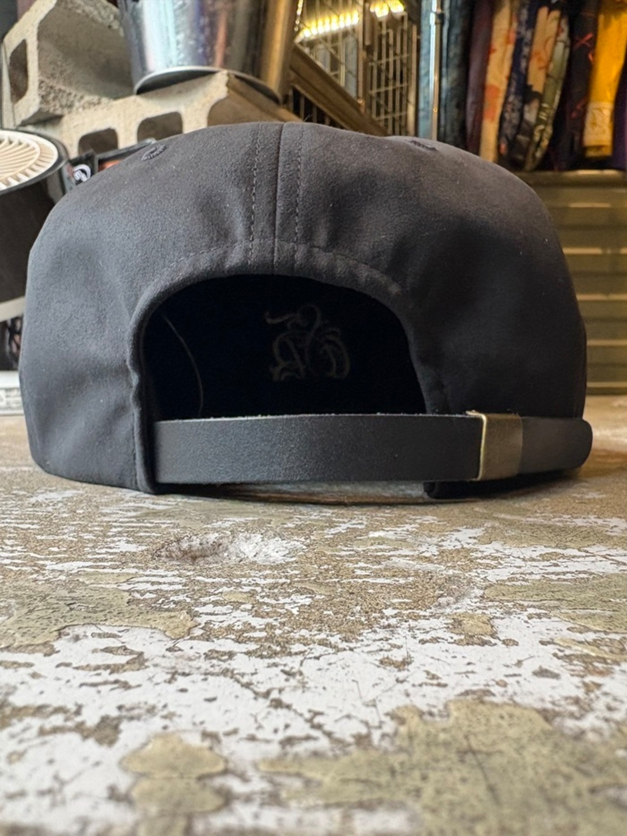 Subciety / Suede baseball cap / Tracker cap / BLACK / 153-86220 - 4