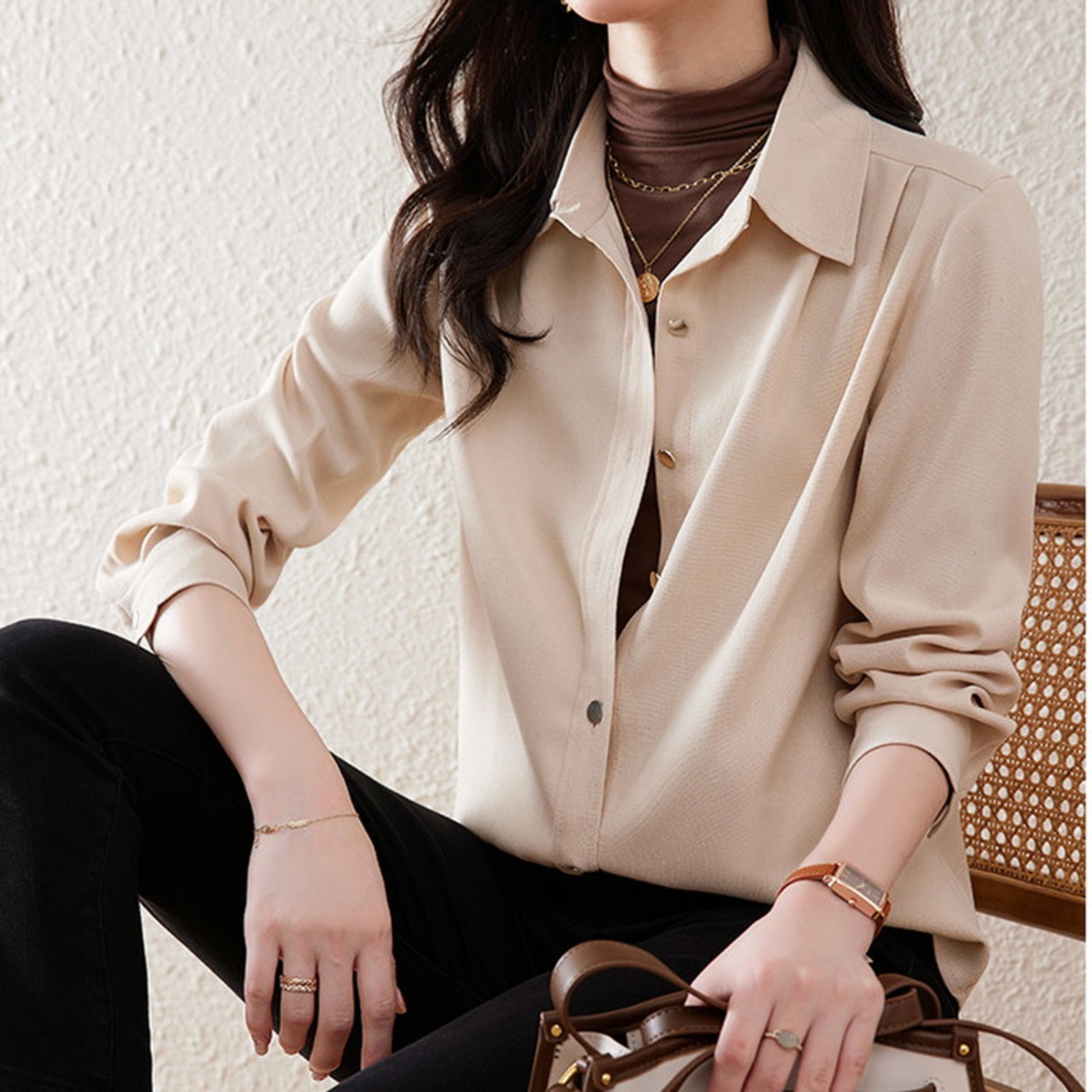 カラーシャツジャケット 5type W00618