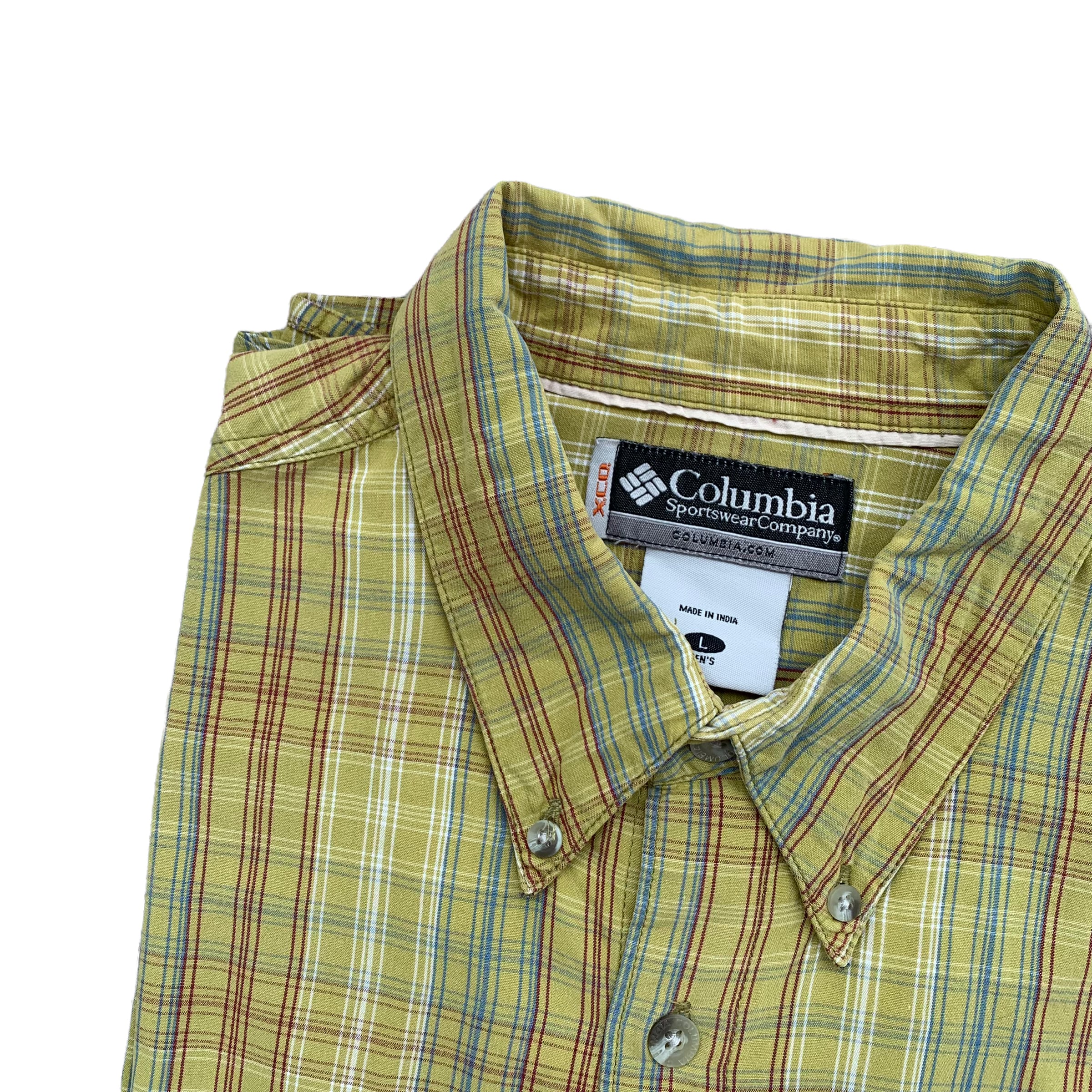 Columbia S/S Plaid Shirt （Used）