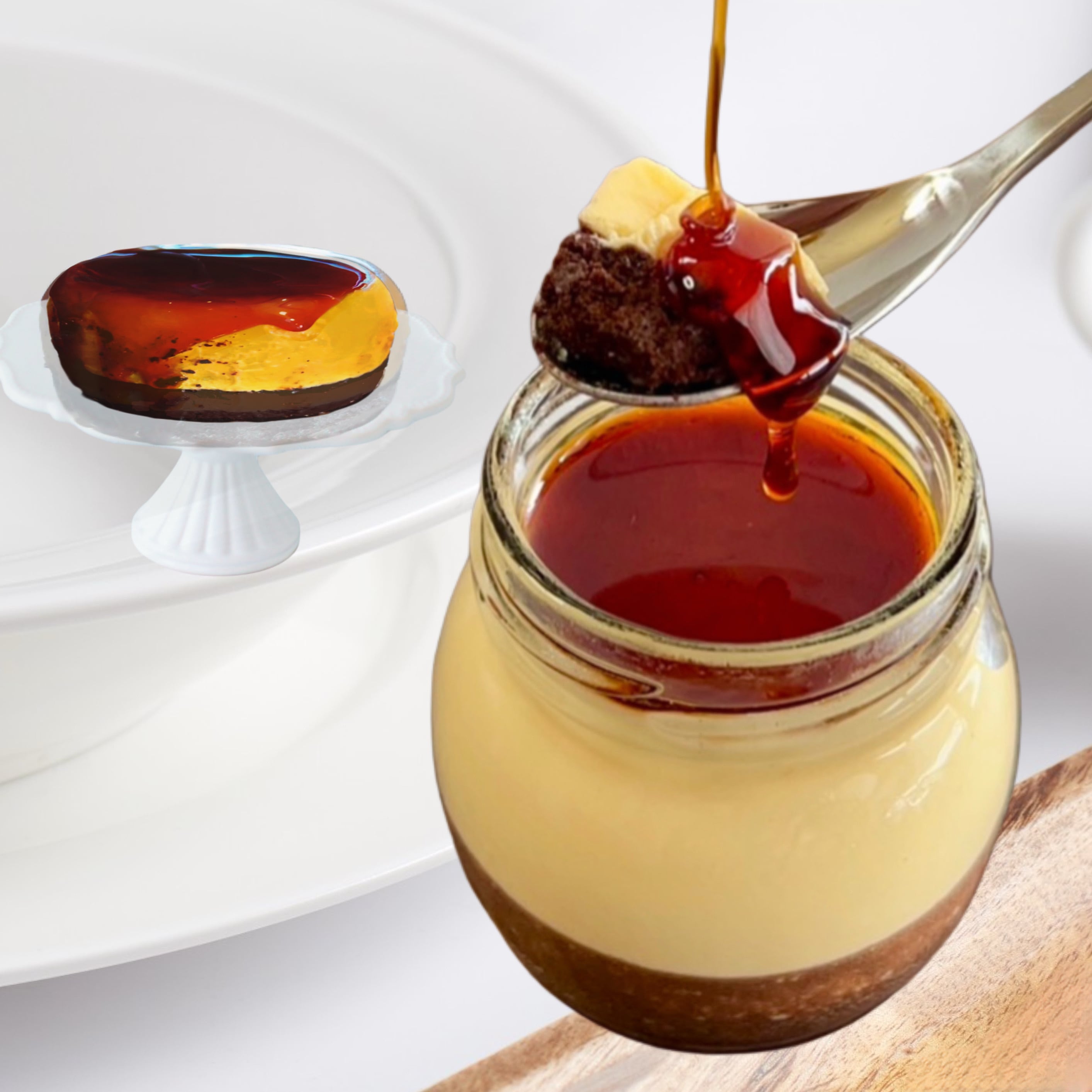 3層の贅沢プリン【プヂン】しっとりココア生地と純生クリームの融合 6