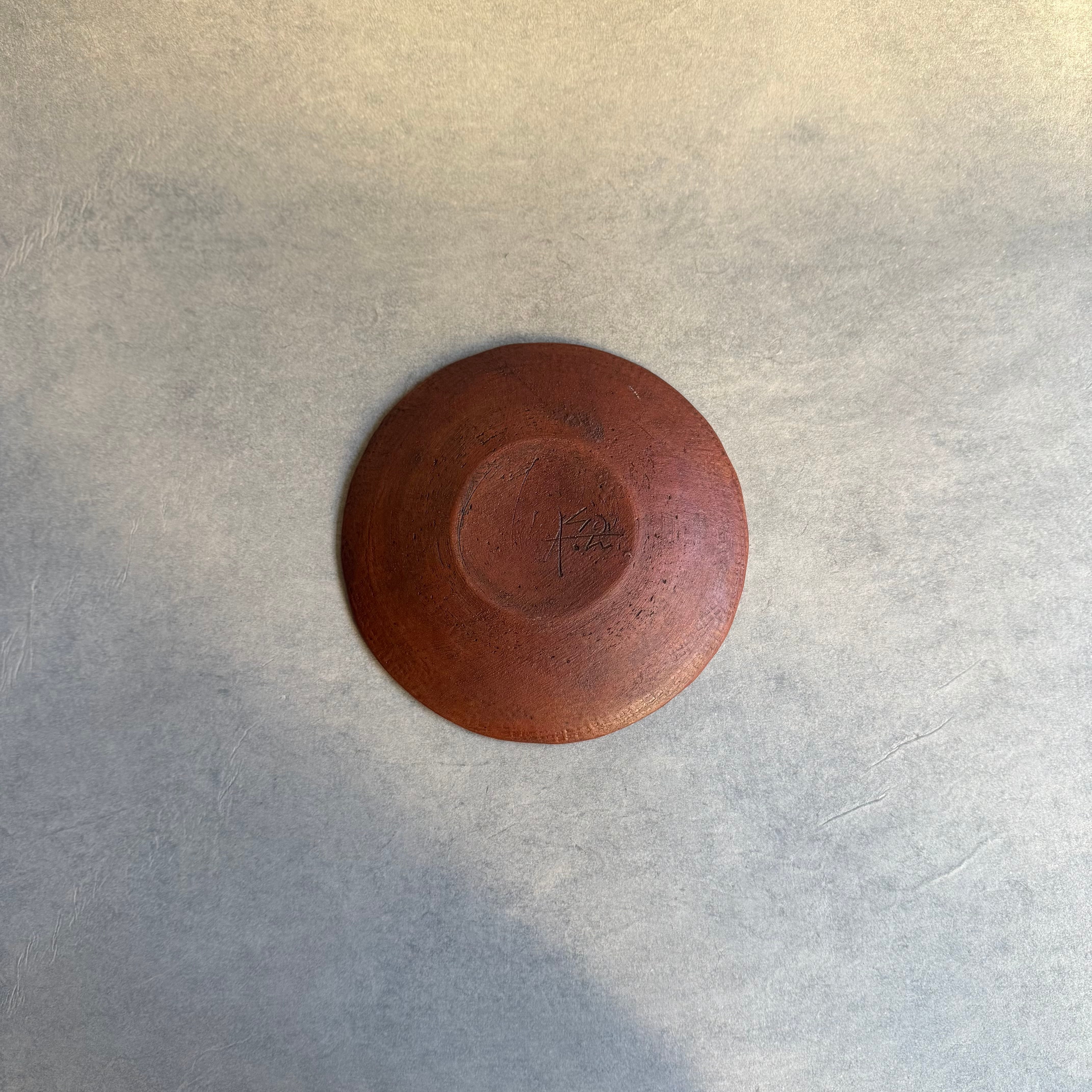 西川聡 赤い皿 | gallery 一白