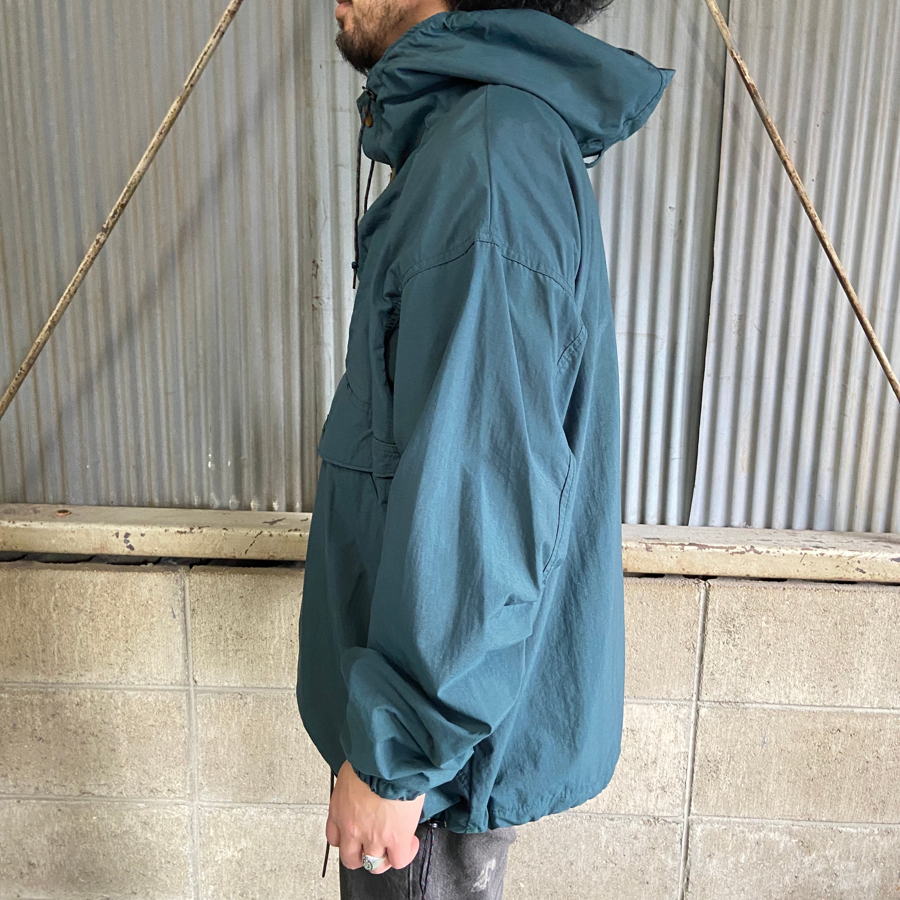 90年代 Columbia コロンビア カンガルーポケット アノラック 90年代 Columbia コロンビア カンガルーポケット アノラック