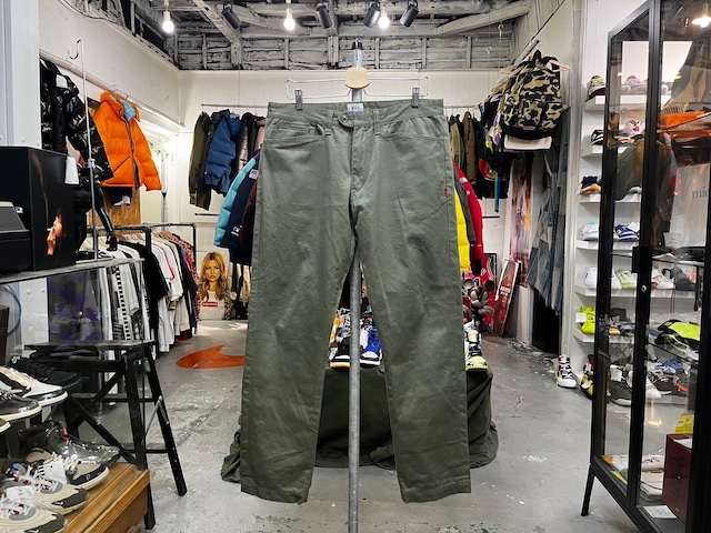 WTAPS GENTS TROUSERS OLIVE LARGE 122GWDT-PTM07 22815