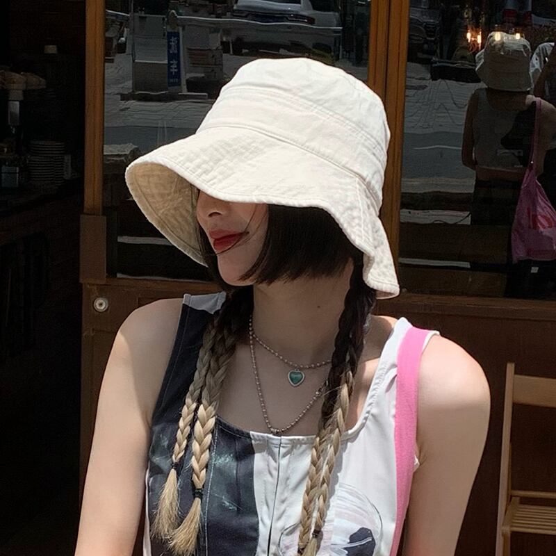 ホワイトサマー薄手スタイル 帽子 夏物 ブラック・アイド・ピーズ4986420052