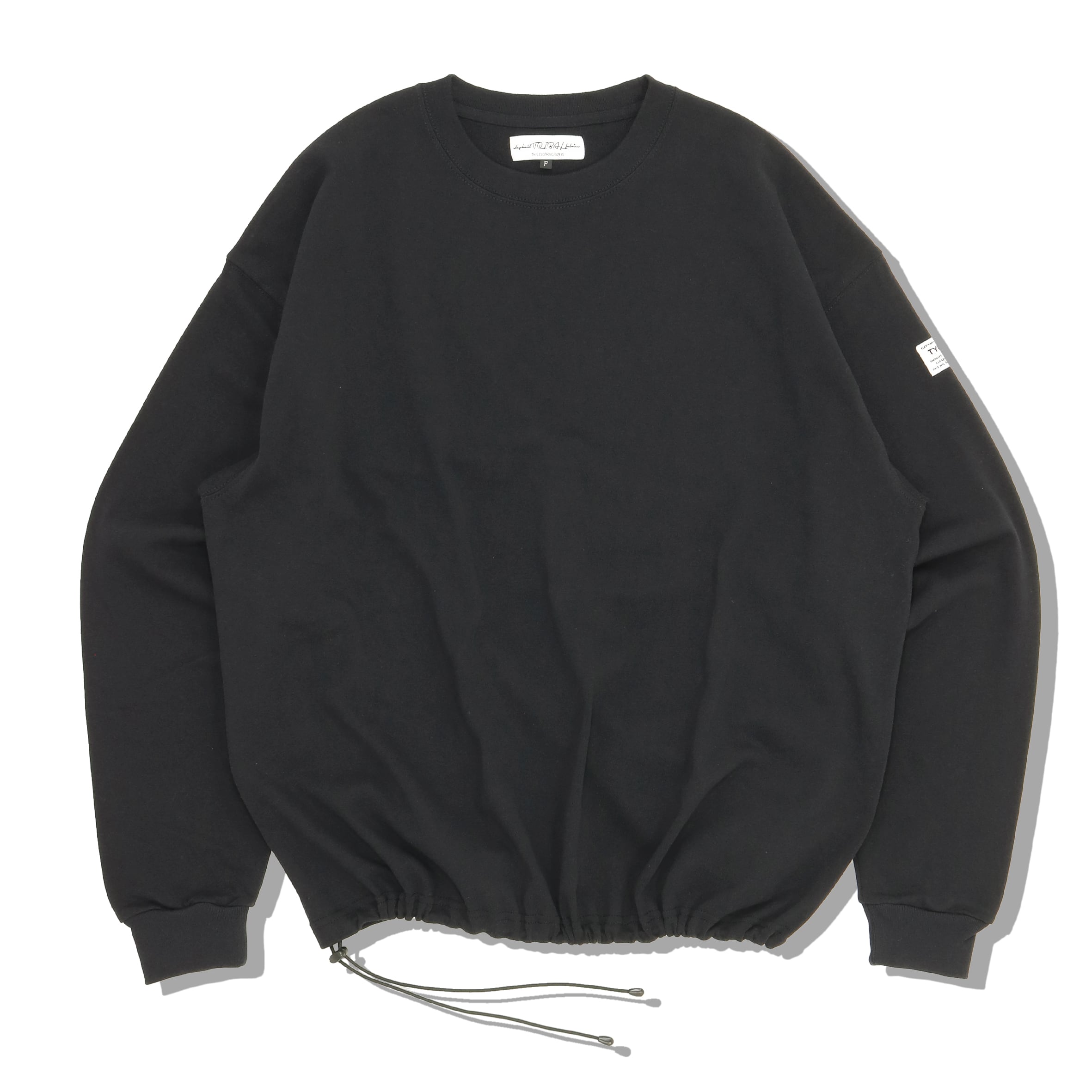 【elephant TRIBAL fabrics エレファブ 】 Fat Long T-SH BLACK