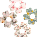 【即納】 fdexcomG7 Libre3対応　防水・通気性　flower patch 4枚［センサー部分接着なし　センサー用固定パッチ　］4枚