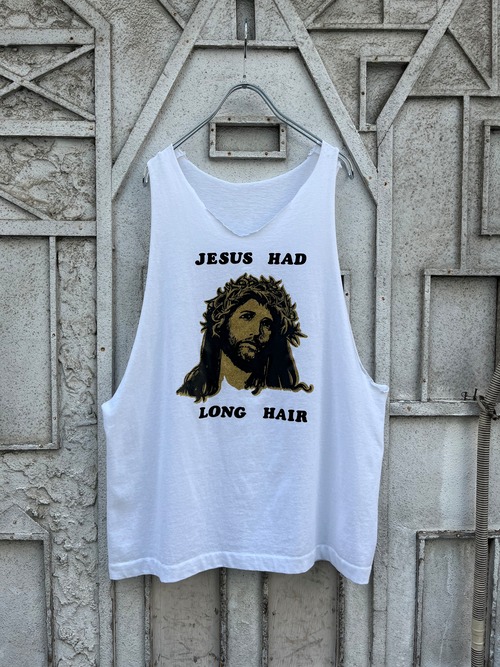 "JESUS" sleeveless vintage