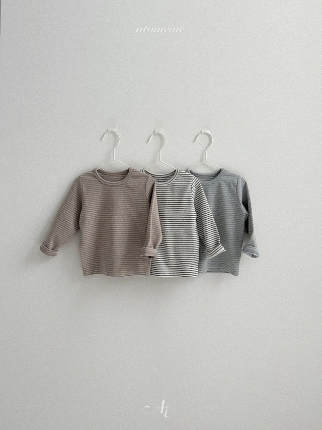 【即納】atomeme / iro stripe tops