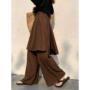 layered wide pants　k-0235
