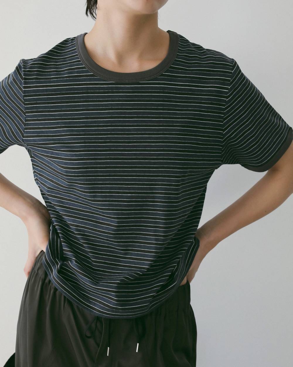 anuke(アンヌーク) Multi Border T-Shirts | サウスオレンジ｜メンズ