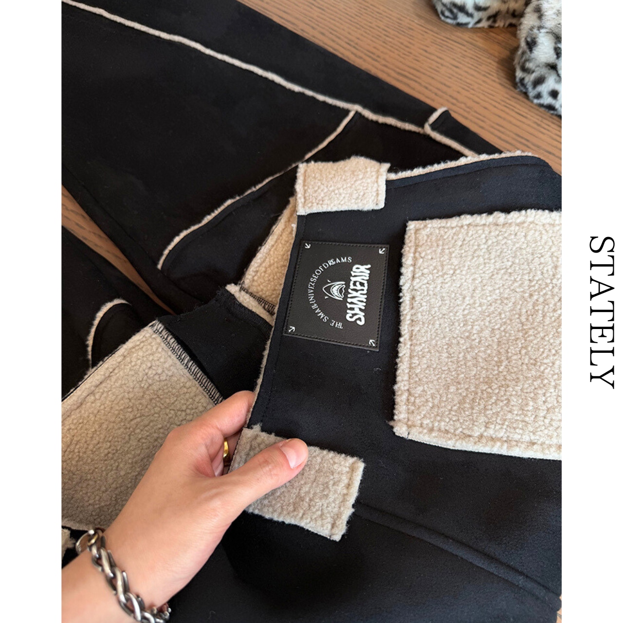 Heavy Fleece Lined カジュアルパンツ_B09・画像7