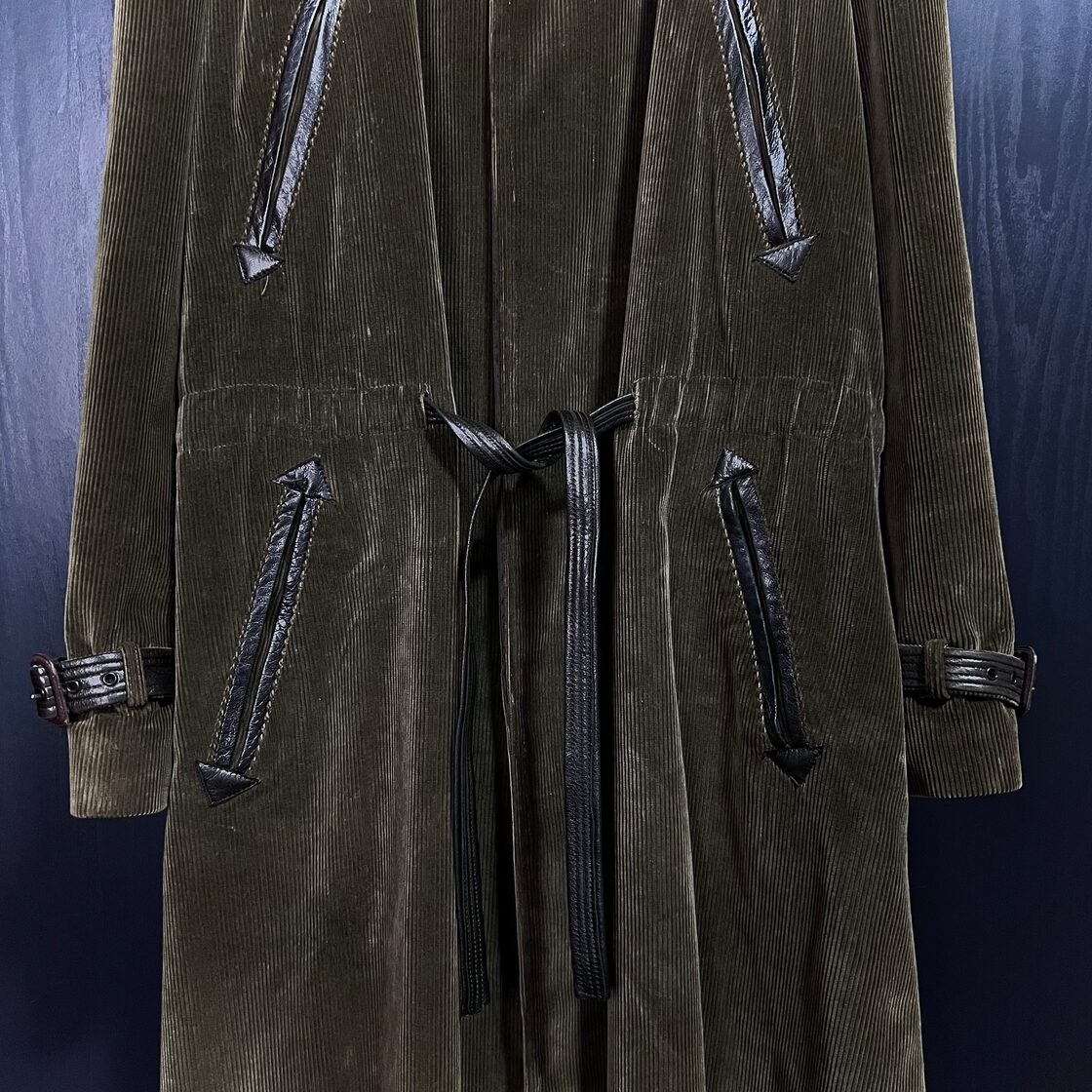 1970s Yves Saint Laurent rive gauche homme Safari-Style Corduroy 