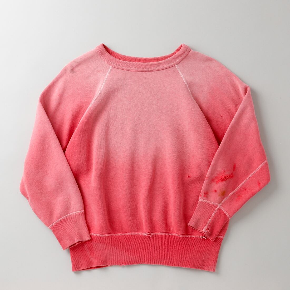 逸品】60s special vintage raglan sweat shirt made in USA fade red 