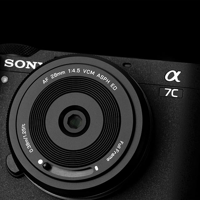 VILTROX AF 28mm F4.5 FE Chip 超薄型 レンズ ソニー Eマウント フル