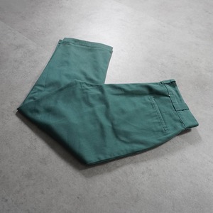 70s Dickies 874 work pants "made in USA" Lincoln Green W33L26相当 古着