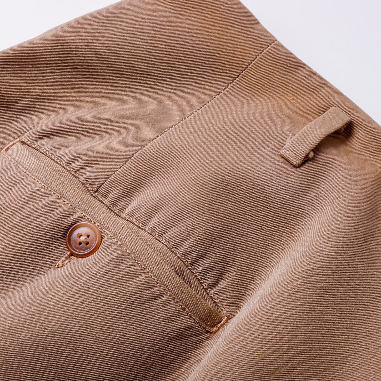 極美品】50s special vintage pants rayon gabardine trousers beige
