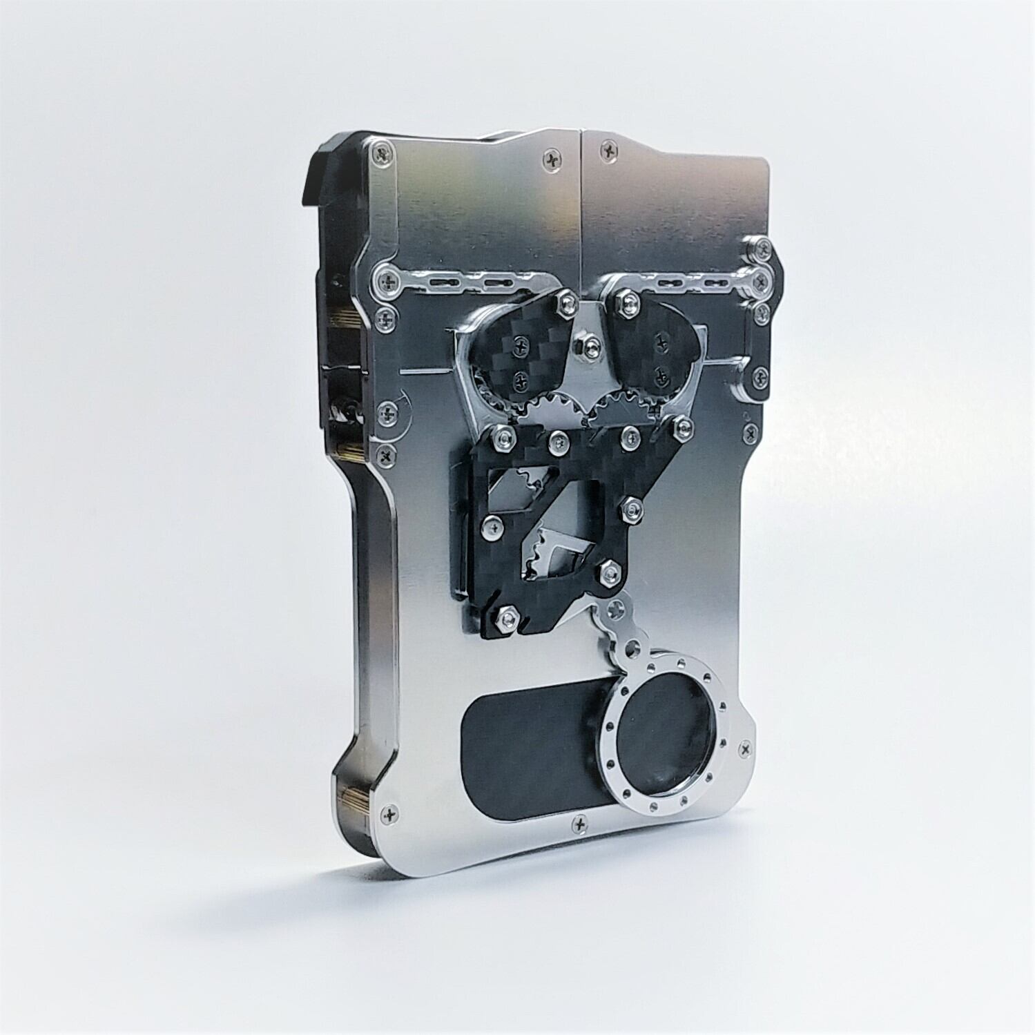 ケース カシャっと開く！【メカニカルカードケース・名刺入れ・お財布