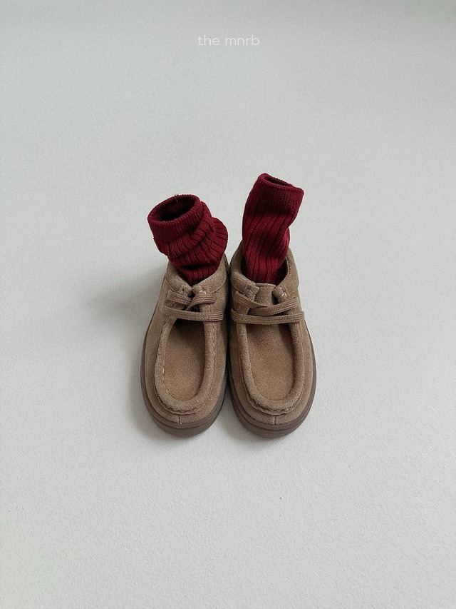 《予約》送料無料【minirobe】Cotton Rib Socks 3 Set