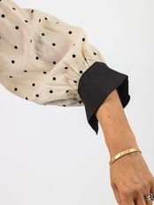 BEATRICE(オーガンジーバックリボンシアーブラウス）