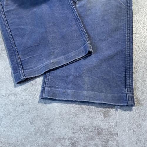 50s パッチワーク 襤褸 Maximum フレンチワーク モールスキンパンツ 詳細写真9