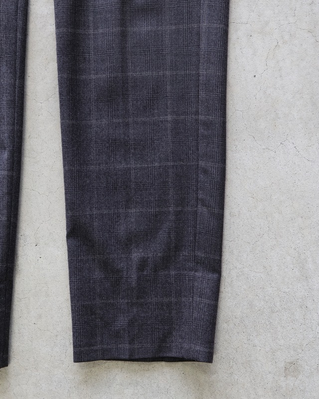 【PRADA】check tapered slacks/kyoto store