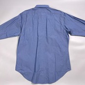 90s 00s Polo by Ralph Lauren ポロ ラルフローレン ESTATE ストライプ 長袖 ワイシャツ ドレスシャツ サイズ 42-84 /ブルー系 メンズ ビンテージ