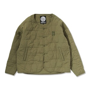 PUNKDDRUNKERS / PKDSチャイナキルティングJKT / KHAKI