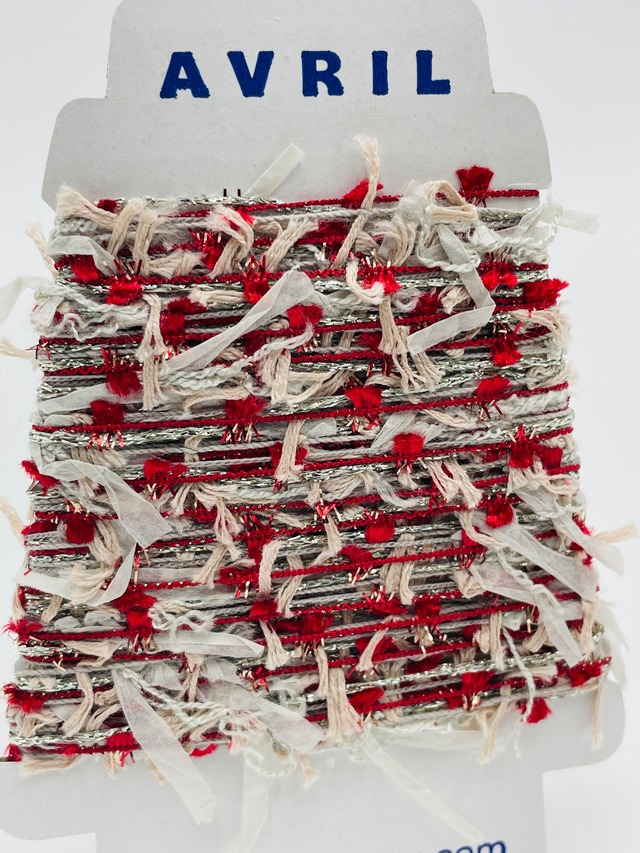 集めたくなる♬楽しい♬可愛い♡『ちょこっと巻きのファンシー糸』AVRILペラコーン240