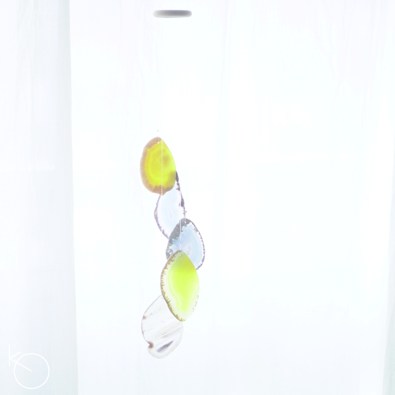 Sicilian Lemon - アゲートヒーリングチャイム / Agate Sun Catcher Wind Chime 042