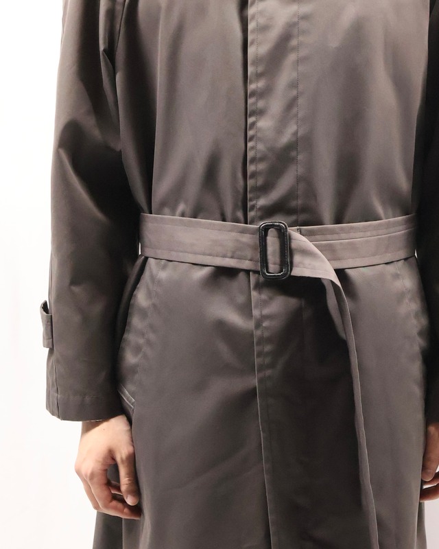 【yohji yamamoto AAR】Belted balmacaan coat