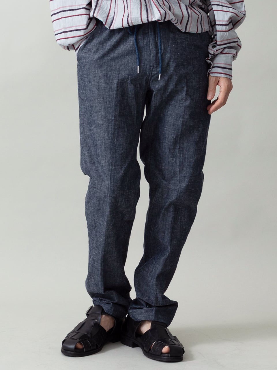 パンツ ego tripping WIDE FOLD BACK TROUSERS EGO TRIPPING (エゴトリッピング) EASYTOROUSERS イージーパンツ