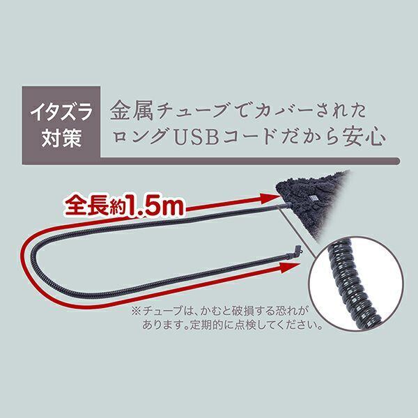 沢辺イチオシ！【USBでも洗える！ホットブランケット 安心プラス R