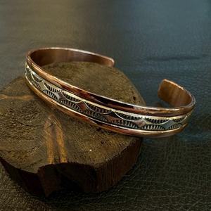 ランドンセカテロ(Landon Secatero) カッパー&シルバーコンビバングル