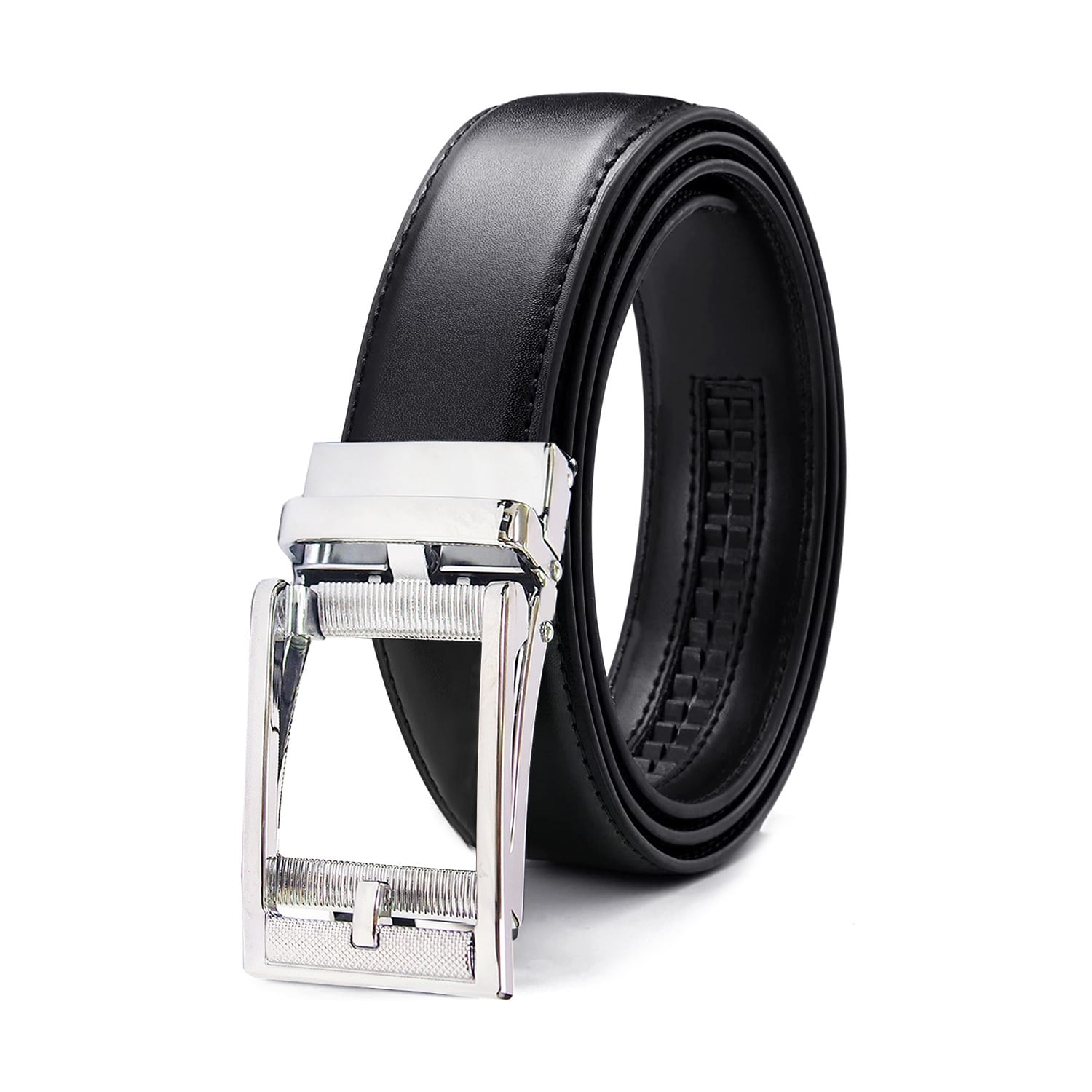 FLEX WIT ME メンズベルト黒 革 Flex wit me レザーベルト ブラック[値