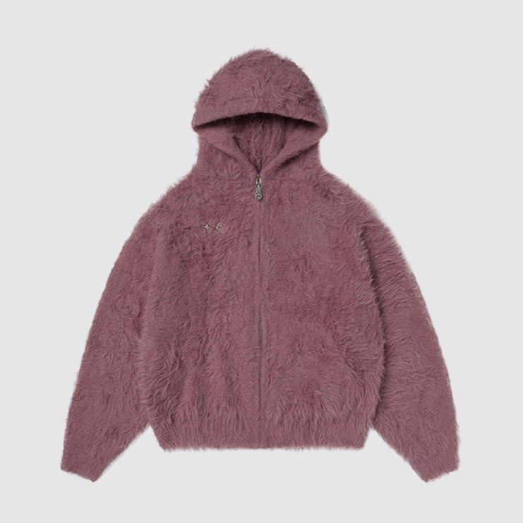 サグクラブ Pack Fur Zip-up ジップアップ Hoodie パーカー 4FK1752