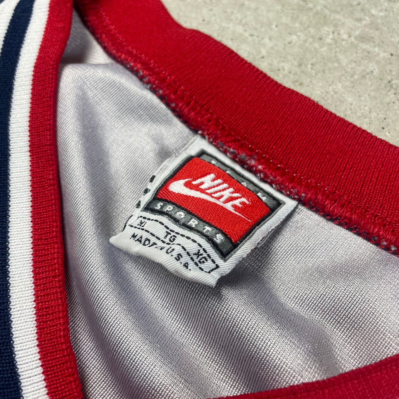 USA製 90年代 NIKE ナイキ CONNECTICUT大学 カレッジチーム ゲーム