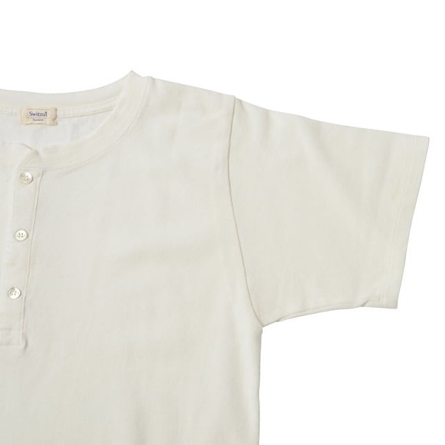 Men's 鹿の子ﾍﾝﾘｰﾈｯｸｼｬﾂ T004 | Switzul(スイッツル)和田メリヤス