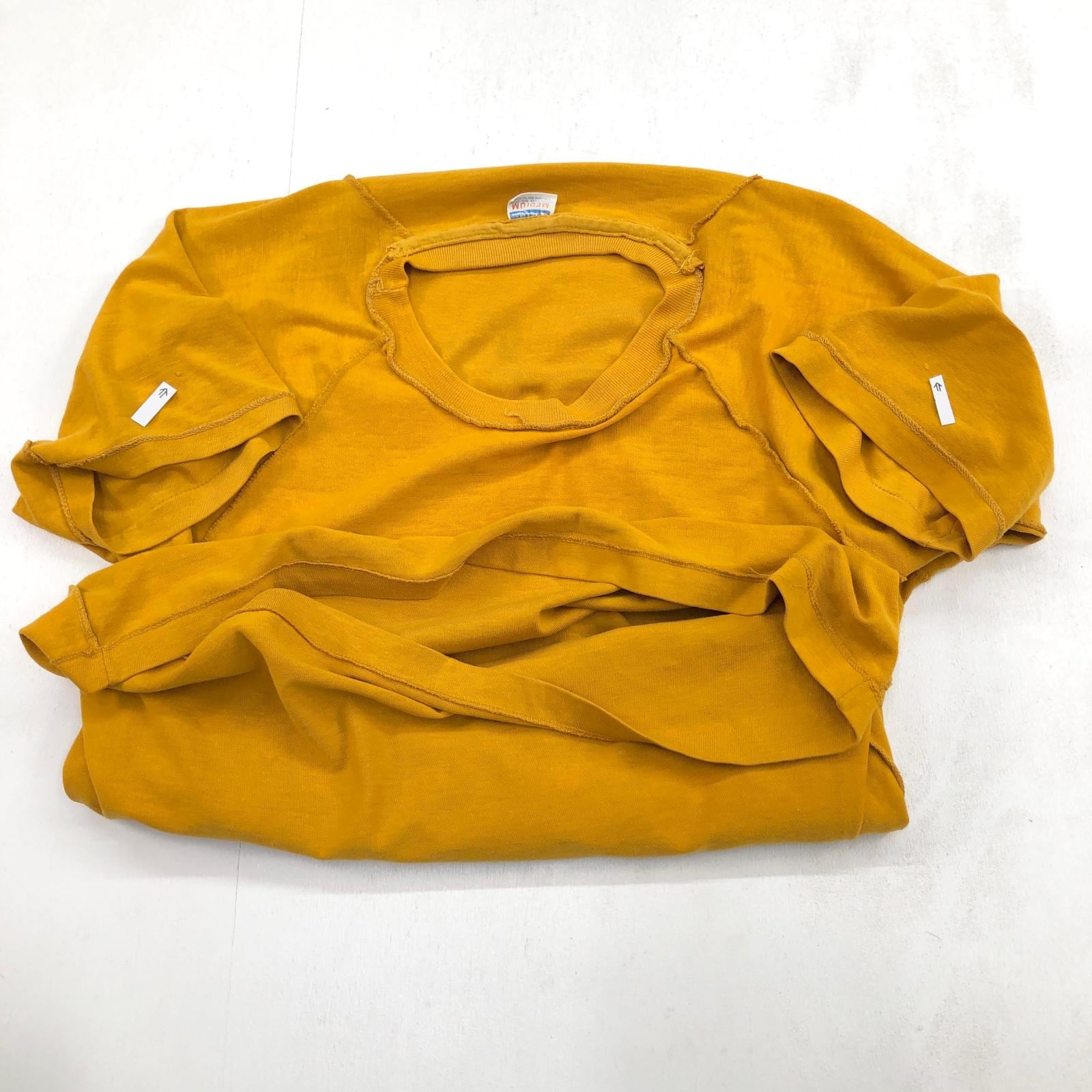 CHAMPION 70年代 USA製 バータグ 後期 染み込み ワンポイント プリント