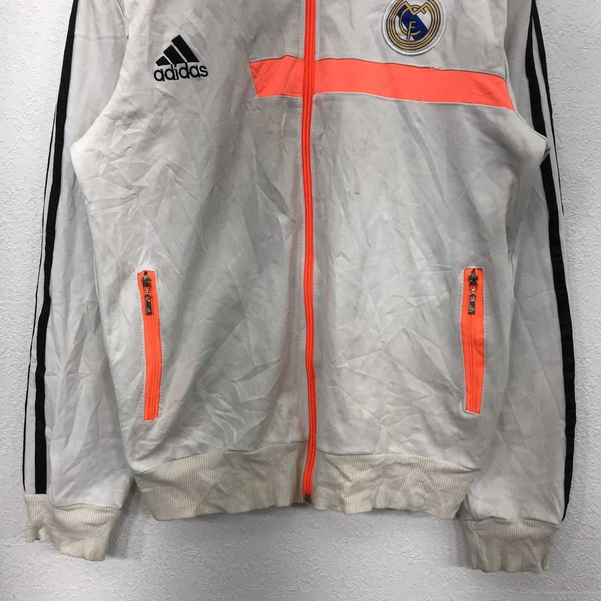 レア【古着】アディダス レアルマドリード 刺繍トレーニング