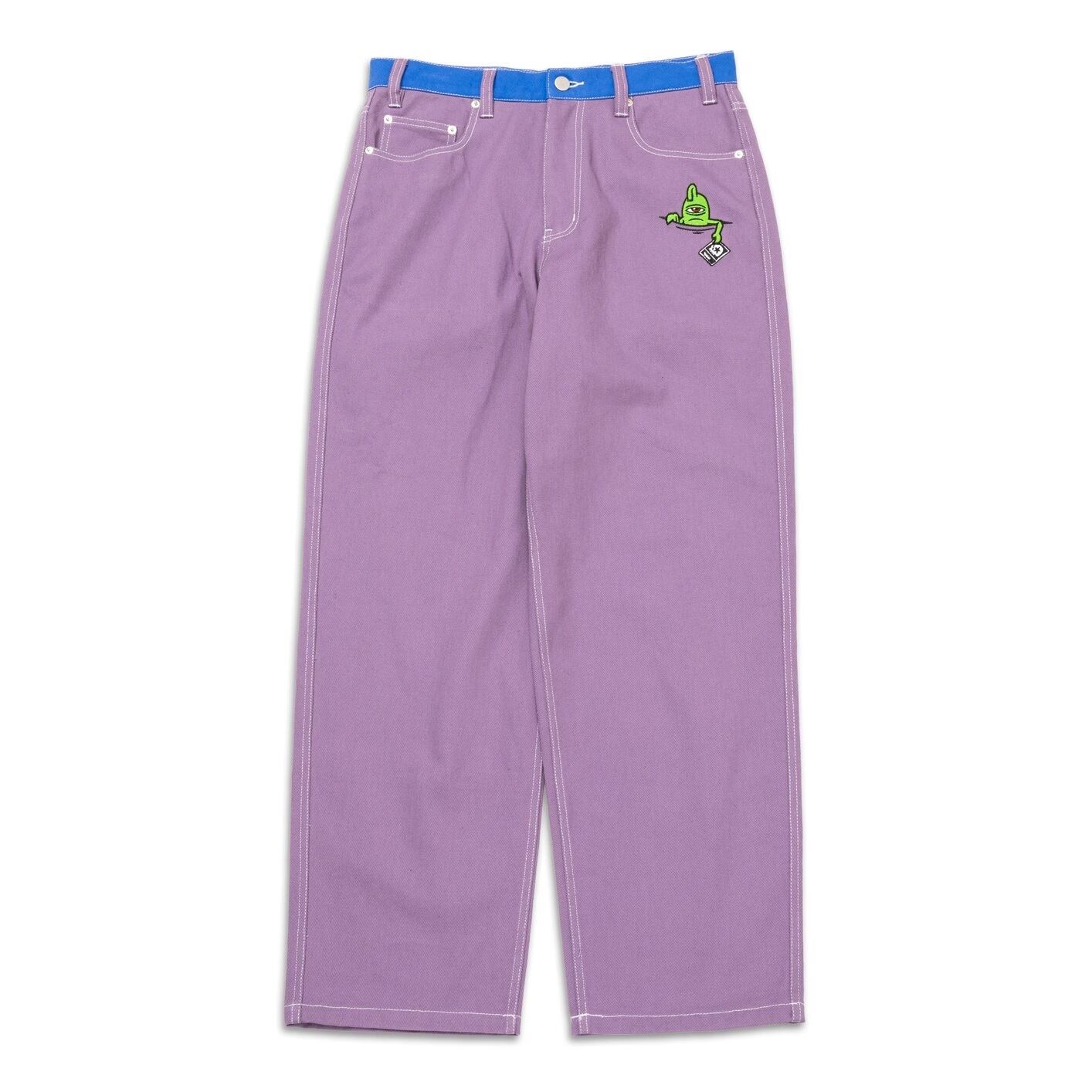 TOY MACHINE x MxMxM 】FIRE STITCH EASY BAGGY PANTS マジカル