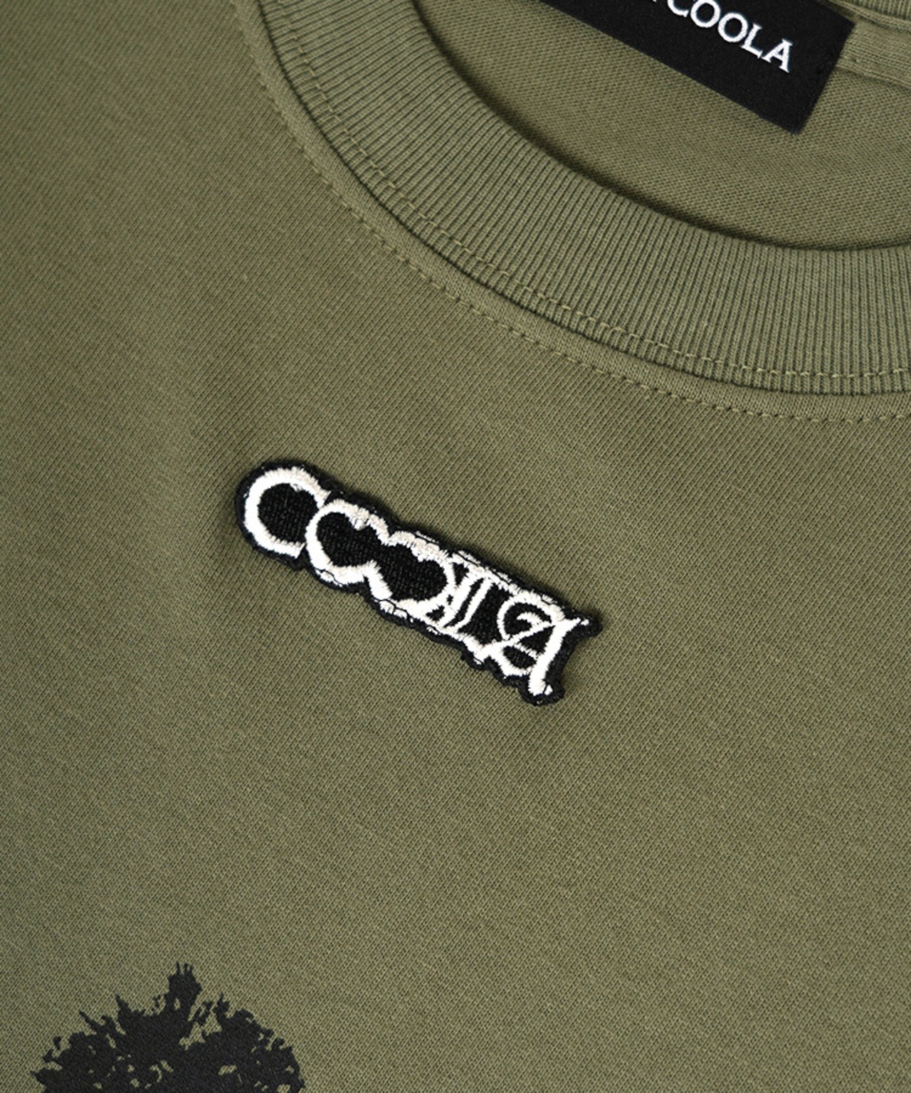COOLAブルドッグプリントベーシックTシャツ (WHITE)　CQ-49004