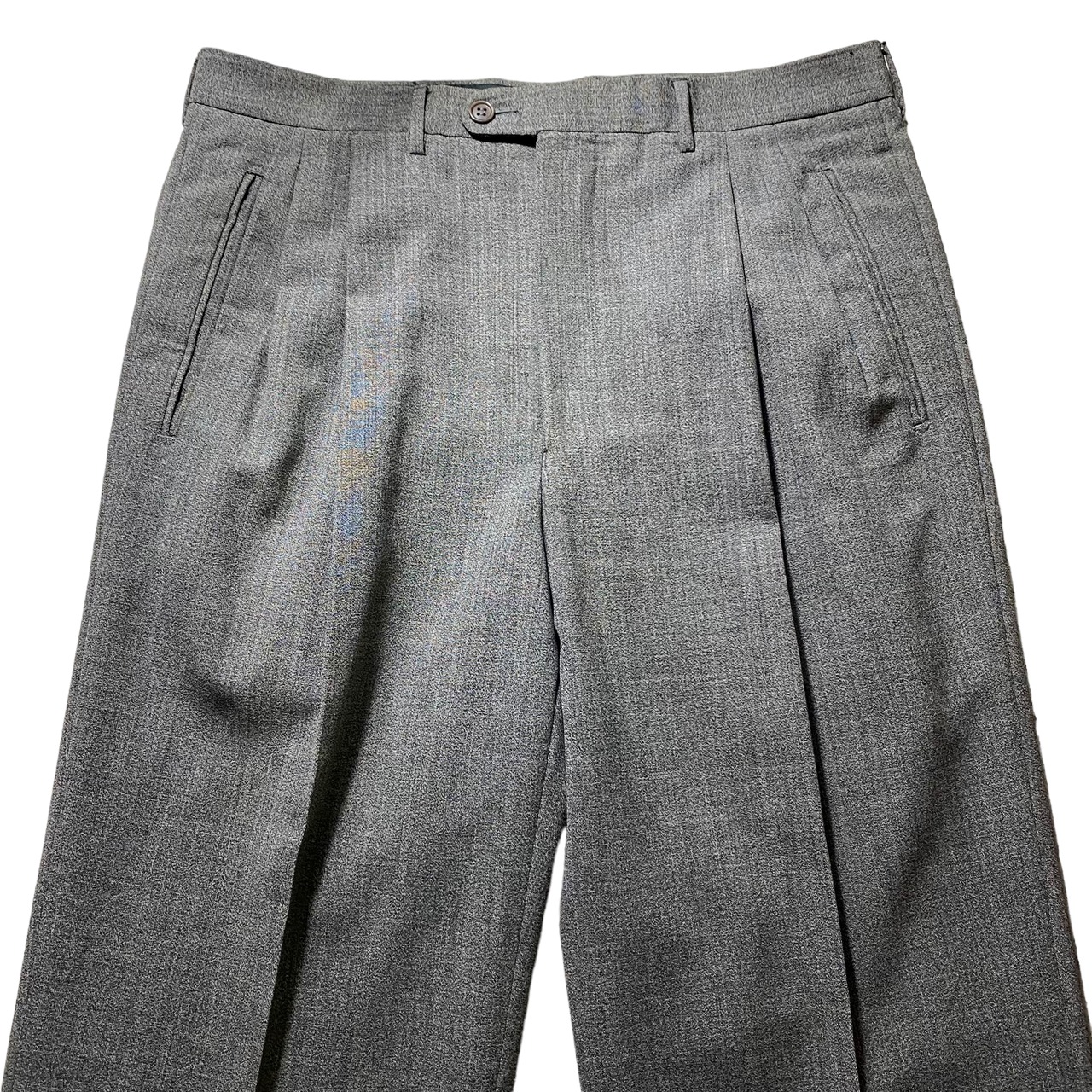 ERMENEGILDO ZEGNA heather gray suits set-up