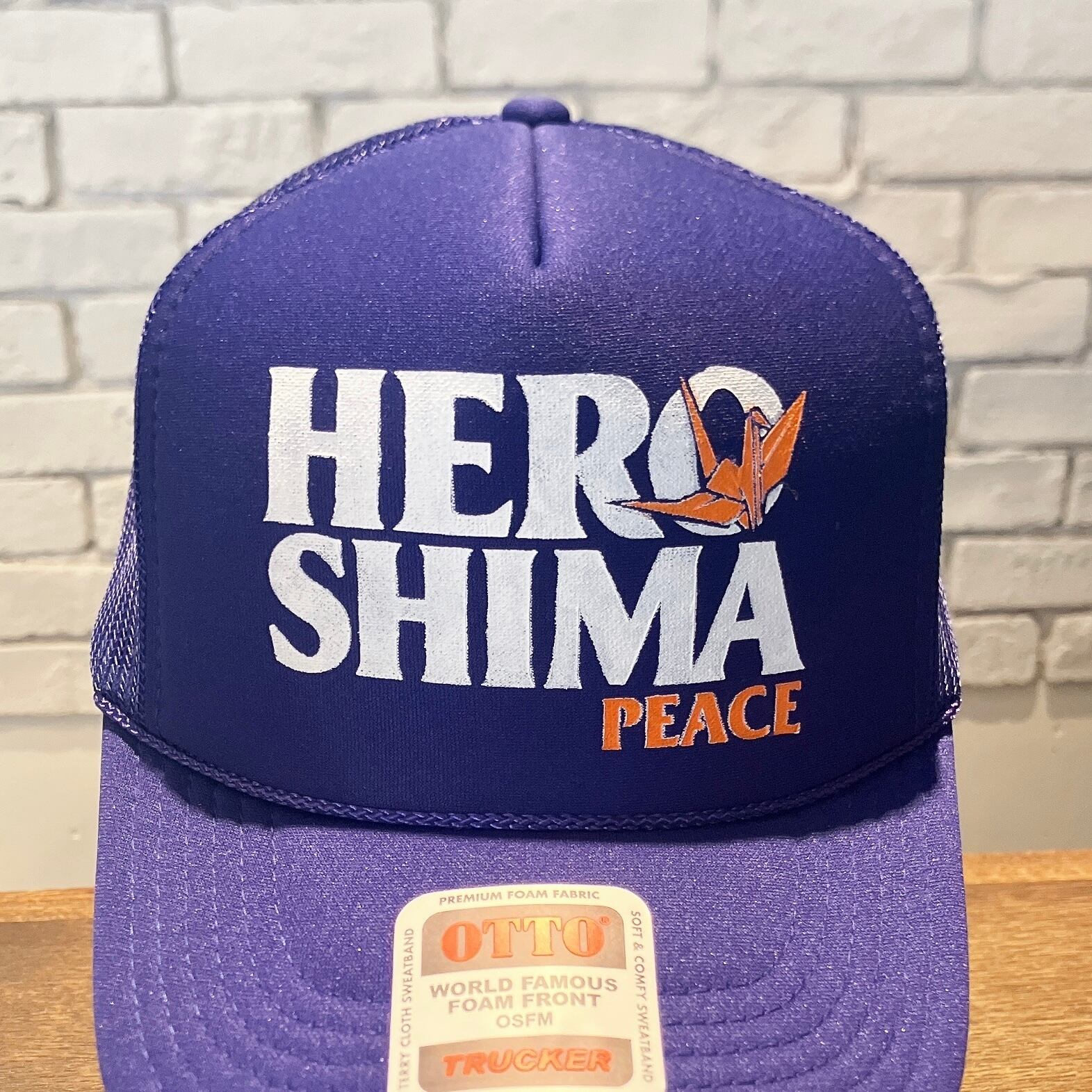 平成30年7月豪雨 災害チャリティ HEROSHIMA peace メッシュキャップ
