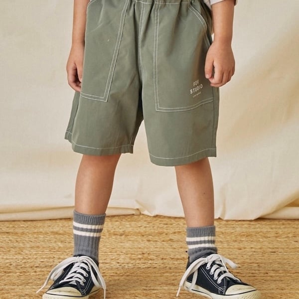 fov Work Shorts【90-160cm】Khaki