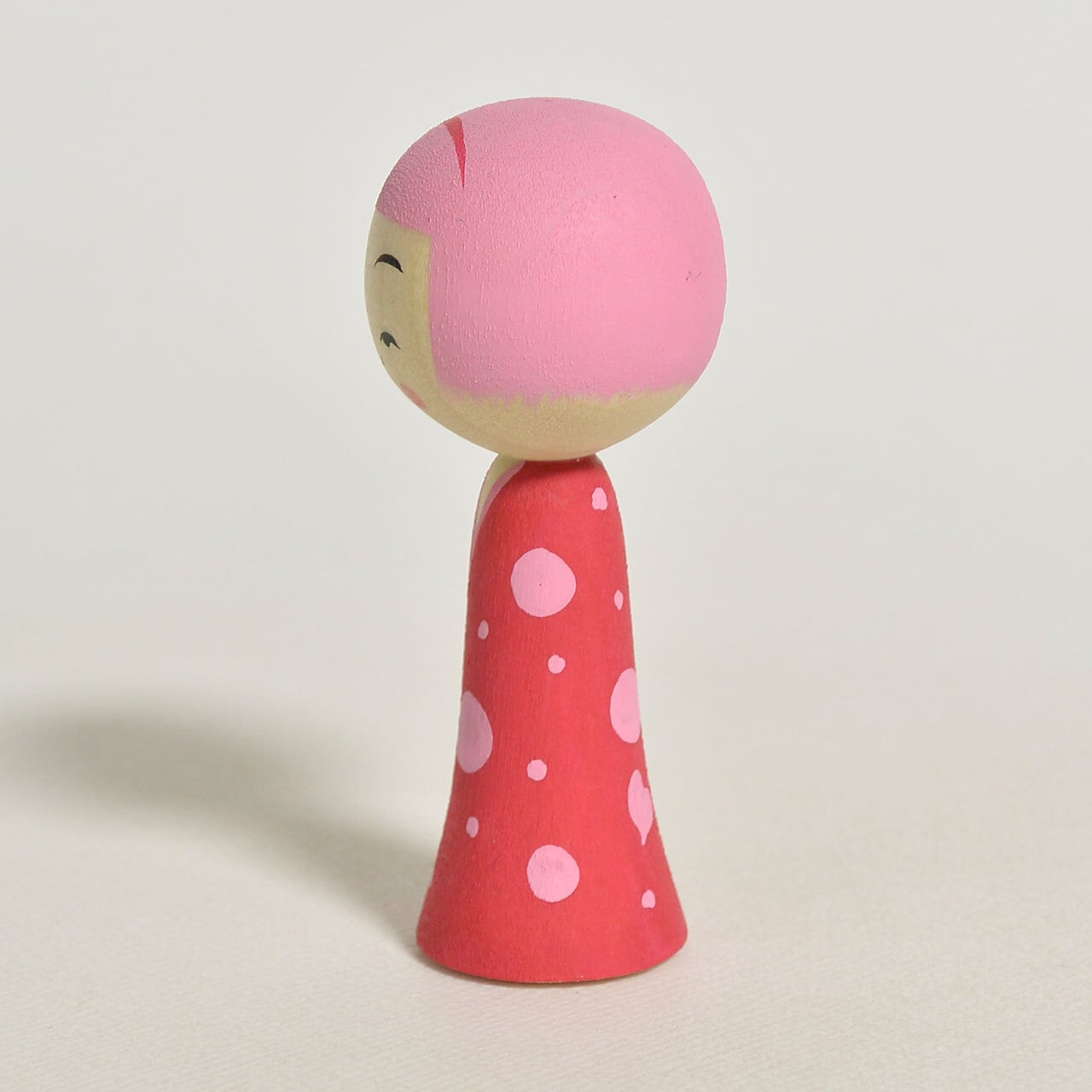 キャンディさんこけし 約2寸 約6cm 鈴木明 工人（作並系）#2353