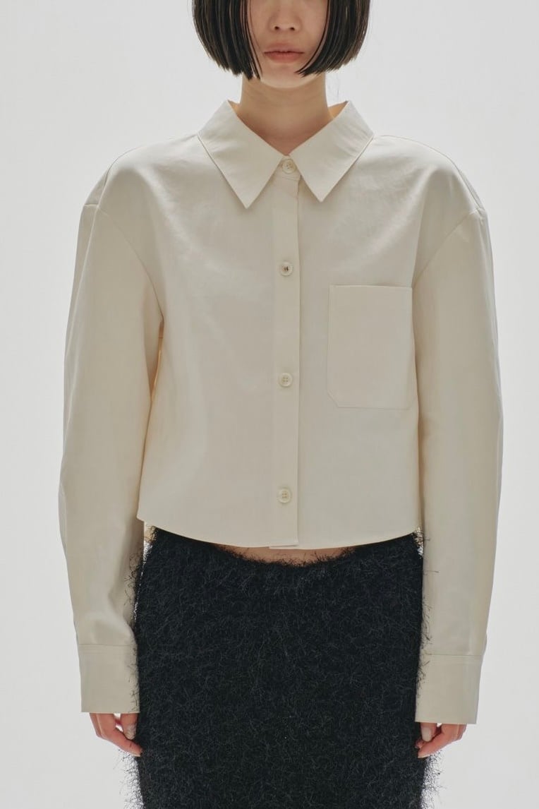 TODAYFUL Over Shoulder Shirts オーバーショルダーシャツ Ecru 