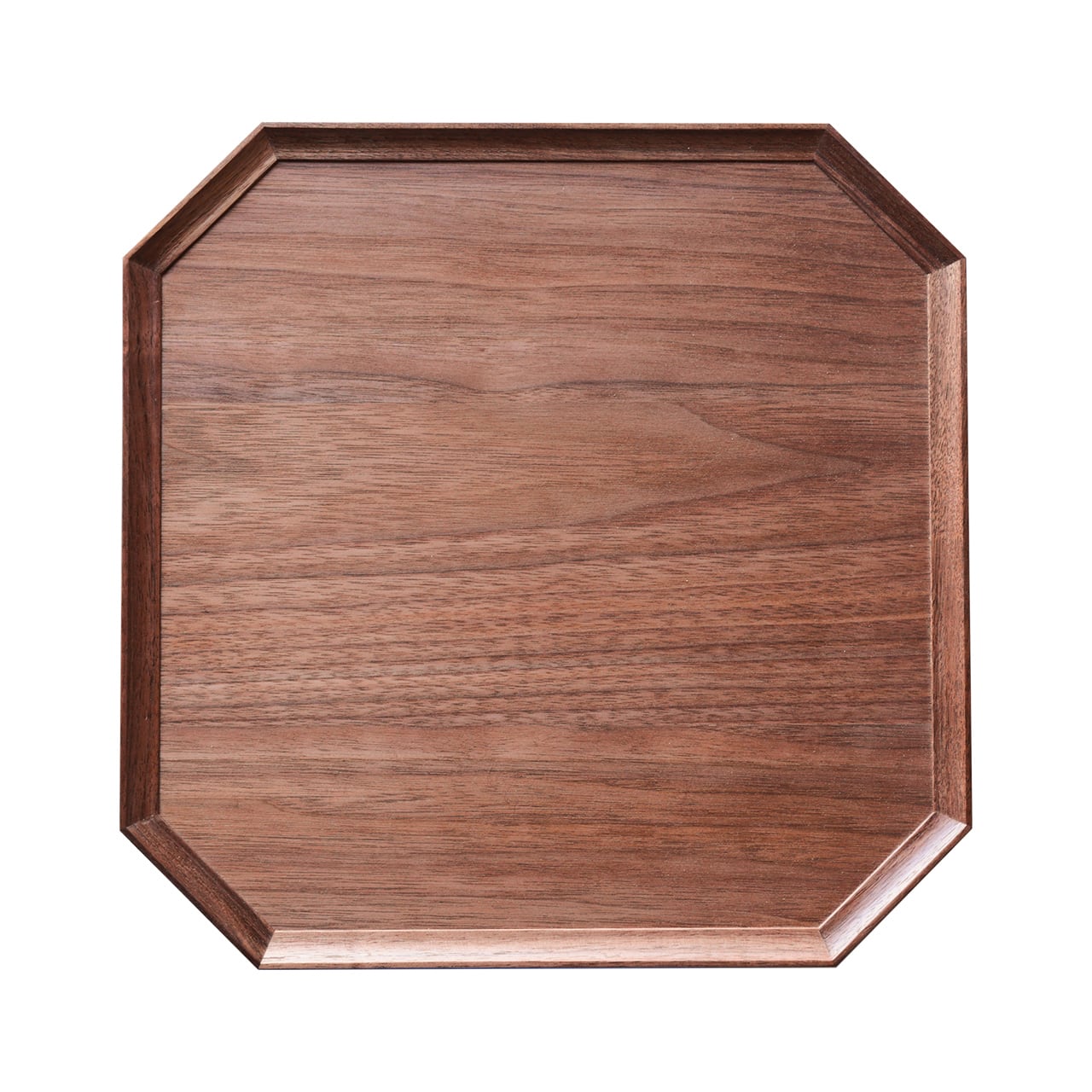 隅切トレー・大 / ウォールナット