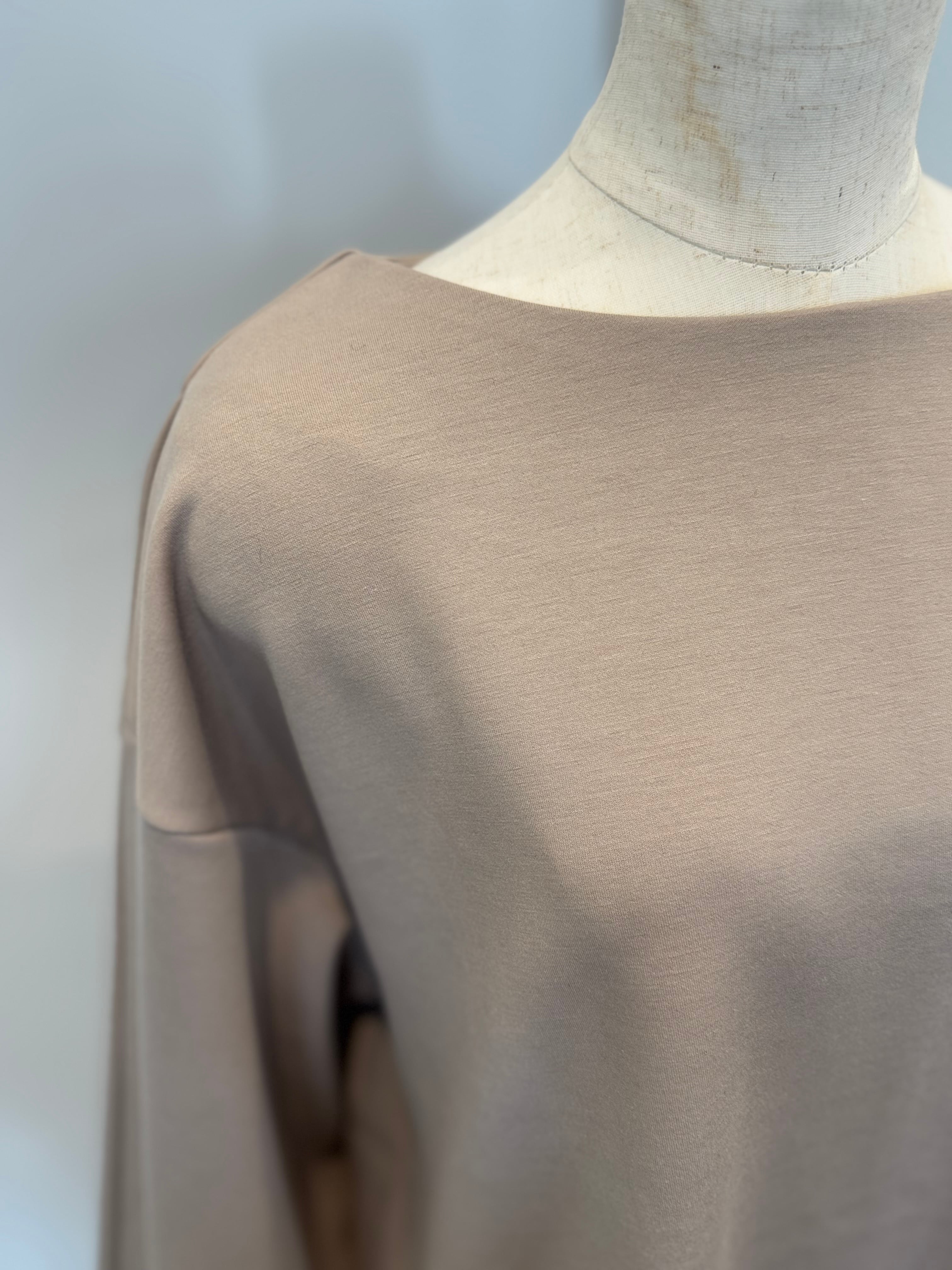 【SELECT】ダーツスリーブダンボールニットプルオーバー 45-0699