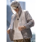 Hooded Packable Design Jacket ◇3color H0166