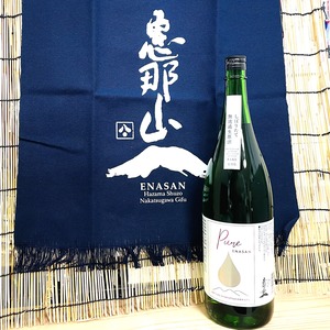 恵那山　Pure  純米大吟醸　山田錦　しぼりたて　無濾過生原酒　1.8L